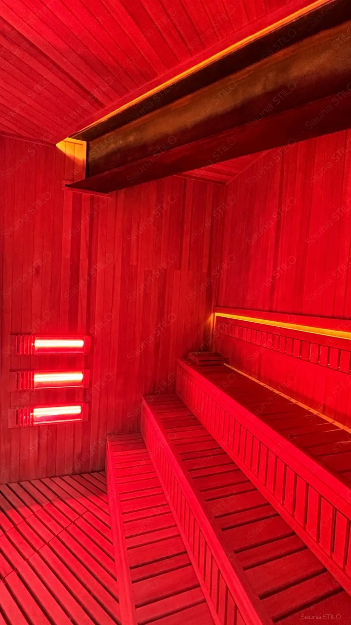 Sistema infrarrojo del proyecto híbrido de Sauna Stilo en Tepoztlán